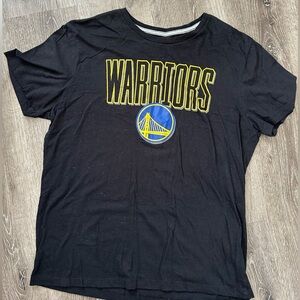 NBA Men’s Black T-Shirt Warriors size XL